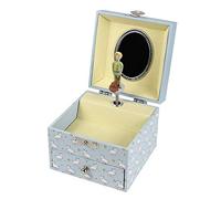 Trousselier - Il Piccolo Principe Carillon Bambino - Scatola dei Tesori e Carillon Bambina e Bambino - Regalo Bambini - Fosforescente - Musica Bel Danubio Blu di Strauss - Regalo Battesimo Bimbo