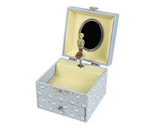 Trousselier - Il Piccolo Principe Carillon Bambino - Scatola dei Tesori e Carillon Bambina e Bambino - Regalo Bambini - Fosforescente - Musica Bel Danubio Blu di Strauss - Regalo Battesimo Bimbo