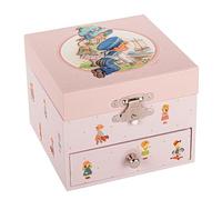 Trousselier - Jeanne Lagarde Boat - Memoria per bambini - Carillon - Musica Little Night Music di Mozart - Rosa - 2 pezzi