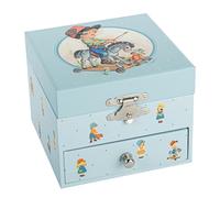 Trousselier - Jeanne Lagarde© Cavallo - Memoria dei bambini - Carillon - Regalo ideale per bambini - Serenata musicale di Schubert - Multicolore - 2 pezzi