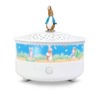 Trousselier - Luce notturna - Proiettore di stelle pietra coniglio © 14 cm - Musical - Rilevamento del Pianto - Ricaricabile USB