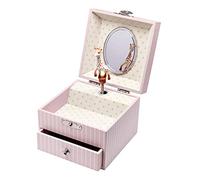 Trousselier S20163 Cofanetto musicale Motivo Giraffa Sophie, Rosa