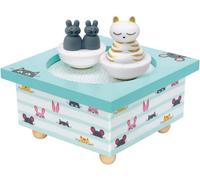 Trousselier Spieluhr con tanzenden Katze und Maus 6295011