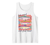 Trout Fishing Fish Around And Find Trout Funny Pun Angler Canotta