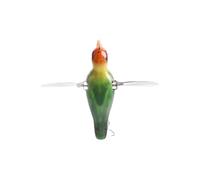 Trout Lures | Floating Fishing Bait,Bird Shape Bait With Hooks, Fitness & Outdoors Lures For Angler Shore Bank Pike Perch River Catfish Walleye Trout Lake Freshwater Saltwater