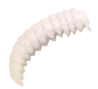 Trout Master Camola 30 mm - 15 falene artificiali, colore/aroma: bianco/gamberetto