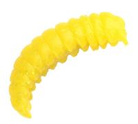 Trout Master Camola 30 mm - 15 falene artificiali, colore/aroma: giallo/gamberetto