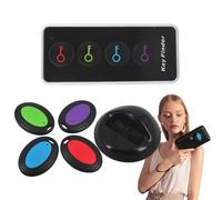 Trova Chiavi Wireless - Localizzatore Chiavi Con Suono Da 85 DB, Tag Smart Tracker A Lungo Raggio, Strumento Portachiavi Remoto Compatto | Localizzatore Di Chiav Portatile Affidabile Per Chiav '