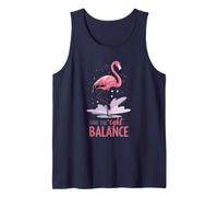 Trova Il Giusto Equilibrio Flamingo Yoga Mindfulness Canotta