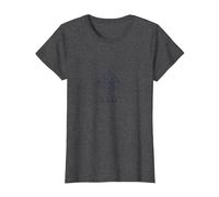 Trova Il Tuo Centro Compass Design Inspirational Maglietta, Donna, Grigio Scuro, XS