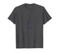 Trova Il Tuo Centro Compass Design Inspirational Maglietta, Uomo, Grigio Scuro, 6XL