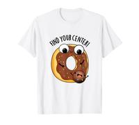 Trova Il Tuo Centro Divertente Ciambella Gioco di Parole Maglietta