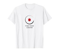 Trova Il Tuo Centro - Minimal Zen Design Maglietta