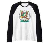 Trova Il Tuo Posto nel Mondo Frog Fairycore Maglia con Maniche Raglan