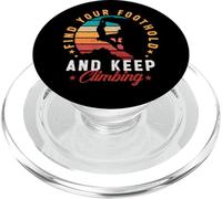 Trova il tuo punto d'appoggio e continua a scalare Rock Boulder Vintage PopSockets PopGrip per MagSafe