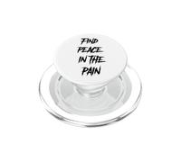Trova la pace nel dolore Disegno grafico PopSockets PopGrip per MagSafe