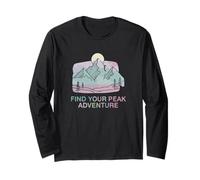 Trova la Tua Avventura Amanti della Natura e Design Explorer Maglia a Manica