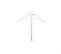 Trova punto centrale rotondo da 91 mm per tornio per legno (piccolo) | Plastica ABS, durevole, resistente alla deformazione, vestibilità precisa, design bianco