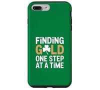 Trovare l'oro un passo alla volta trifoglio irlandese Custodia per iPhone 7 Plus/8 Plus