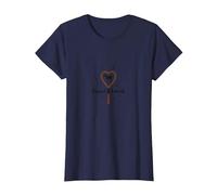 Trovato & Amato: Ha Lasciato Il Cuore di Pecora 99 per trovarmi Maglietta, Donna, Navy, XS