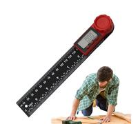 Trovatore angolare digitale, strumento di ricerca dell'angolo digitale, retroilluminazione LCD, barra inclinata, conica con regolazione angolare magnetica con display LCD per la riparazione della