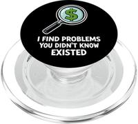 Trovo problemi che non sapevi esistesse umorismo PopSockets PopGrip per MagSafe
