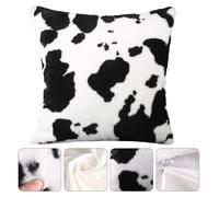 Trow custhow copre macchie di mucca copri cuscino quadrato decorativo per casa