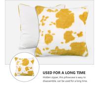 Trow custhow copre macchie di mucca copri cuscino quadrato decorativo per casa
