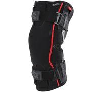 Troy Lee Designs 6400 Ginocchiere, nero/rosso, Taglia M