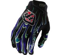 Troy Lee Designs Air Torched Guanti da motocross per ragazzi, verde-blu, taglia XL