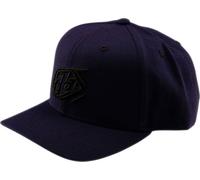 Troy Lee Designs Badge Curved Snapback, tappo Taglia unica female Blu Scuro/Nero