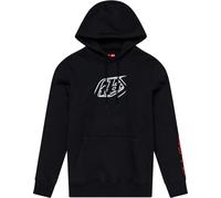 Troy Lee Designs Badge Kids Felpa, nero, taglia L per bambini
