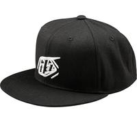 Troy Lee Designs Flat Bill Badge Cappellino snapback, nero per maschi