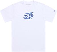 Troy Lee Designs Badge Short Sleeve T-shirt Bianco L