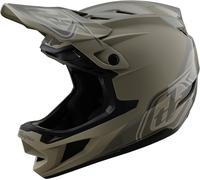 Troy Lee Designs D4 Mips Shadow Elmo da discesa in poliacrilite, verde-beige, taglia XL per maschi