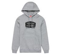 Troy Lee Designs Felpa MX Stamp Primavera 2025 Grigio Chiaro Heather