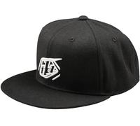 Troy Lee Designs Flat Bill Badge Cap Nero Black