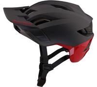 Troy Lee Designs Flowline SE MIPS Radian Casco da bicicletta, nero-grigio-rosso, taglia M L per maschi