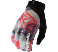 Troy Lee Designs GP Pro Arrival Guanti da motocross, grigio-rosso, taglia S per maschi