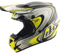Troy Lee Designs GP Pro Crossover, casco da motocross XS female Grigio/Nero/Giallo Fluo