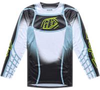 Troy Lee Designs GP Pro Framework Maglia Motocross, Carbonio/Bianco, Taglia S