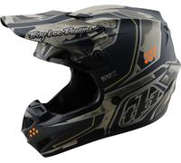 Troy Lee Designs GP Pro MIPS Trooper Casco Motoross, nero-grigio-verde, taglia 2XL per maschi