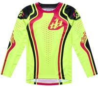 Troy Lee Designs GP Pro Roller, maglia giovanile XL male Giallo Fluo/Fucsia/Nero
