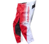 Troy Lee Designs GP Pro Streamline Pantaloni da motocross, bianco-rosso, taglia 38 per maschi