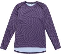 Troy Lee Designs Lilium LS Twisted Checkers Ladies Maglia da bicicletta, porpora, taglia S per donne