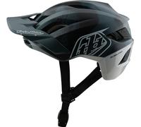 Troy Lee Designs Mips Flowline SE Badge Camo Casco da bicicletta, grigio-verde-blu, taglia XL 2XL per maschi