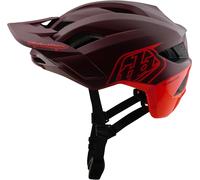 Troy Lee Designs Mips Flowline SE Badge Casco da bicicletta, rosso per maschi