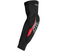 Troy Lee Designs Raid Gomitiere, nero-rosso, taglia XS S per maschi