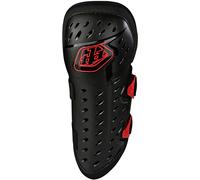 Troy Lee Designs Rogue, protettore ginocchio/stinco giovane Taglia unica male Nero/Rosso