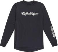Troy Lee Designs Ruckus Burn Out Ride Manica lunga, nero/carbonio, Taglia M